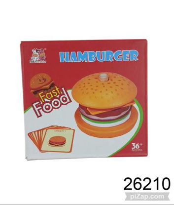 Imagen de JUEGO HAMBURGUESA DESAFIO ARMABLE MADERA 4.26